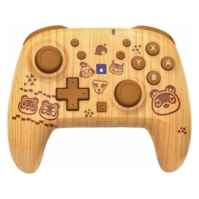HORI Wireless Horipad Turbo - wood brown (Switch, Switch 2) (NSX-205E)