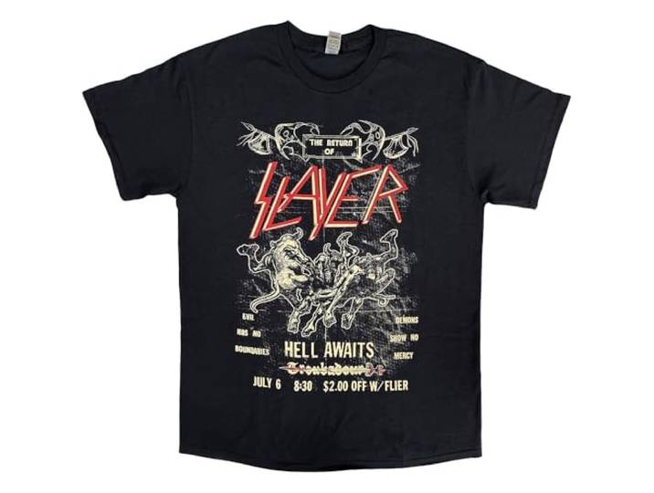 T-Shirt # M Black Unisex # Vintage Flyer