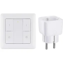 Paulmann, Smart Plug, Smart Home Set Smart Plug + Wandtaster Home Steckdose Weiss