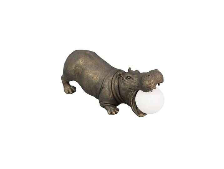 Design Tischlampe „Hippo“ Bronze Invicta Interiors