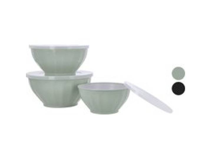 SILVERCREST® Set de 3 saladiers en plastique