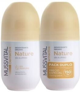 Mussvital Dermactive Desodorante Roll-On Duplo 2 Unds 75 ml