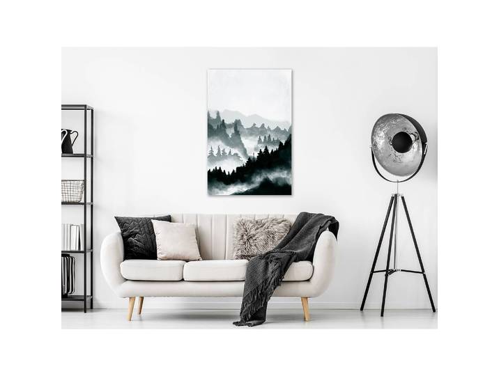 Tableau déco Hazy Landscape Lin Gris 40 x 60cm
