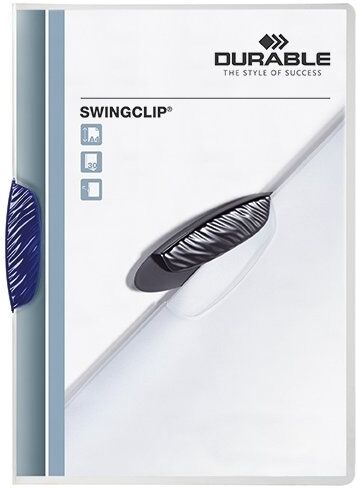 Durable Swingclip Clipmappe   A4   Mørkeblå