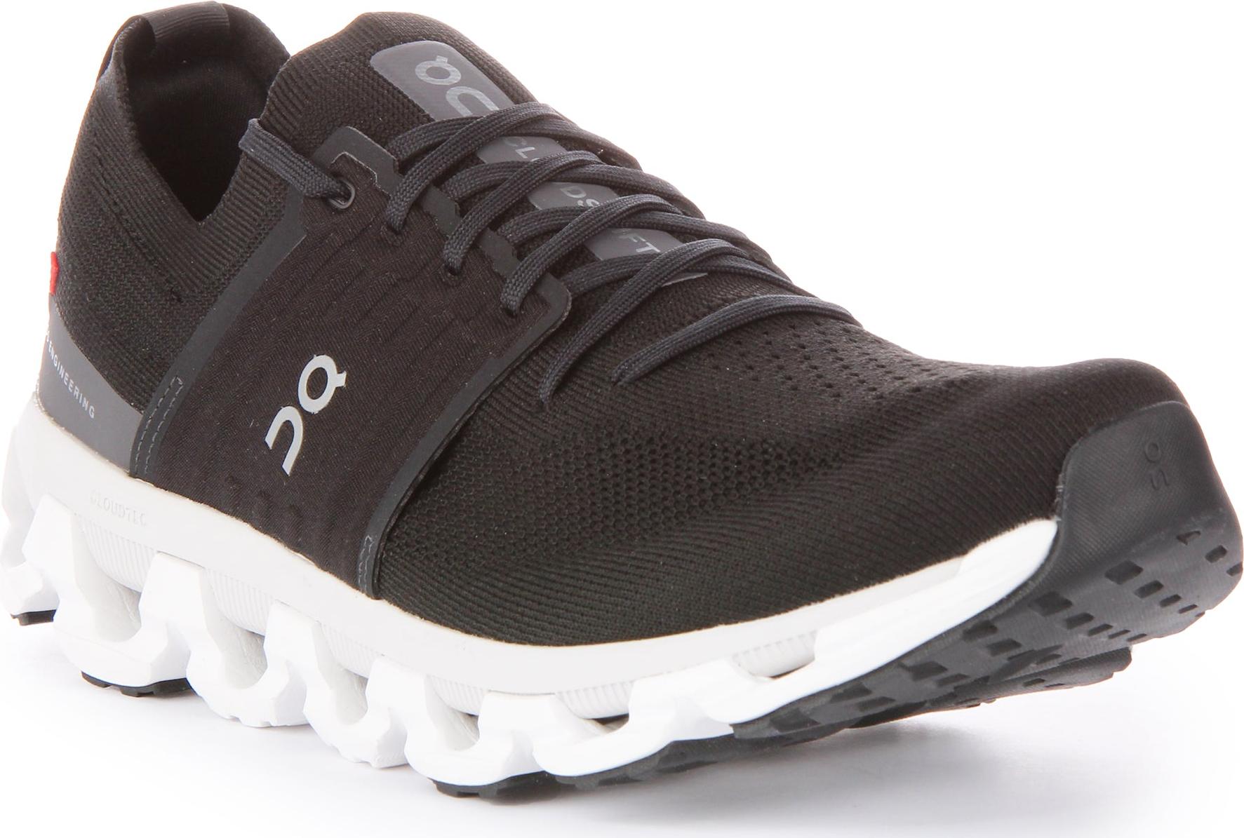 On Runn g Cloudswift 3 Herren Schnürung Masche Doppel Dichte CloudTec Turnschuhe Schwarz - 11 UK - 46 EU - 11,5 US / Schwarz