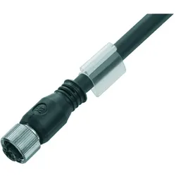 Weidmüller Sensor-/Aktor-Steckverbinder, Elektronikkabel + Stecker, Schwarz