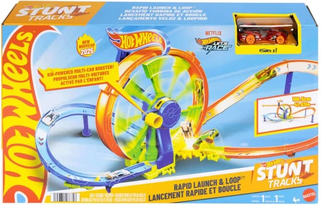 Hot Wheels Chain Bump und Auto