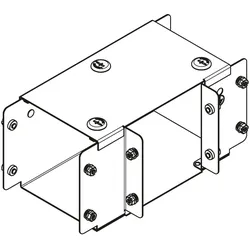 Legrand MGR94AST Salamandre IP30 trunking 225x100mm top lid square tee