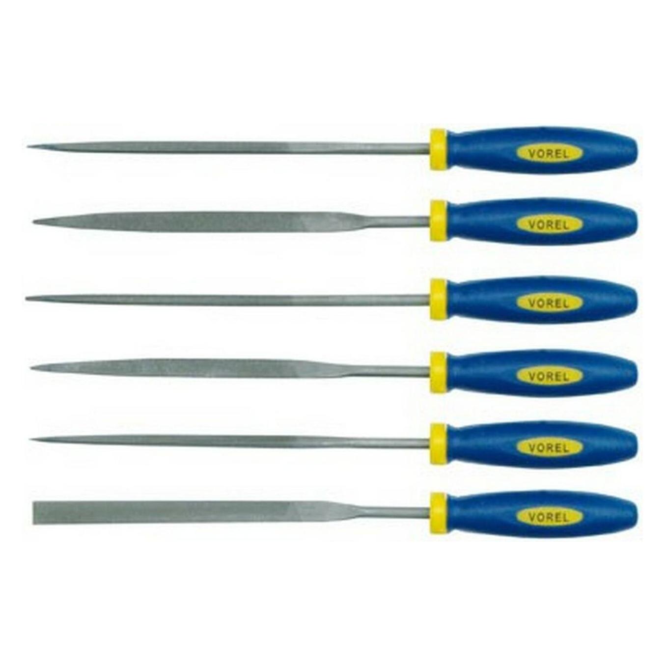 Toya Nadelfeilen-Set 140 mm 6-tlg. (140 mm) (25351)