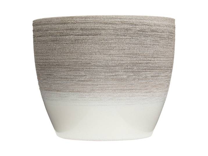 Scheurich Übertopf Espresso Creme ⌀ 19 H 18 cm