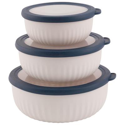 Outwell - Cookout Bowl Set With Lids - Essensaufbewahrung grau
