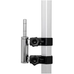 Set Aus 2 Flaggenhaltern Zelt Alu 17mm