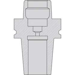 AKE HSK-F 63 Schrumpffutter SPN THE  HSK63F d6 A75 - 10190178