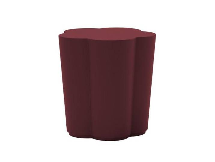ALMA DESIGN tabouret table basse PEPPER (Viola bordeaux - Polyéthylène)