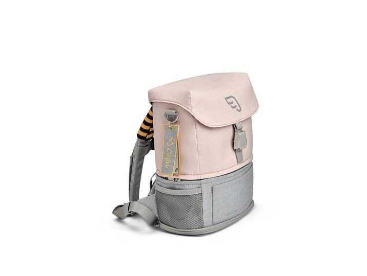 Stokke Kinderrucksack, Pink, 22x12x28 cm, leuchtende Reflektorstreifen, Freizeit & Co, Koffer & Taschen, Kinderrucksäcke
