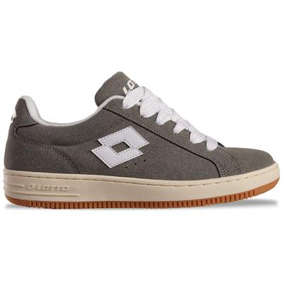 Sneaker LOTTO, Damen, Gr. 36, weiß (grau, weiß), Synthetik, mehrfarbig, Schuhe Sneaker, - in angesagtem Y2K Design