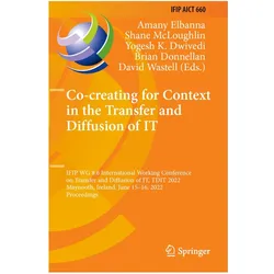 Co-creating for Context in the Transfer and Diffusion of IT, Fachbücher
