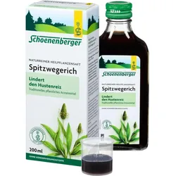 Spitzwegerichsaft Schoenenberger 200 ML