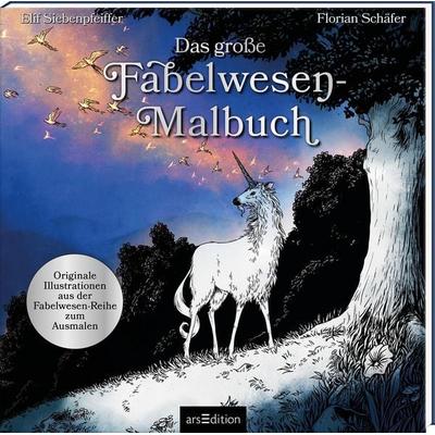 Das große Fabelwesen-Malbuch, Nonbook von Florian Schäfer, arsedition