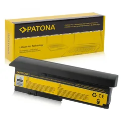 PATONA Akku passend für Lenovo X200 Thinkpad X200 X200s – 11,1 Volt 6600 mAh
