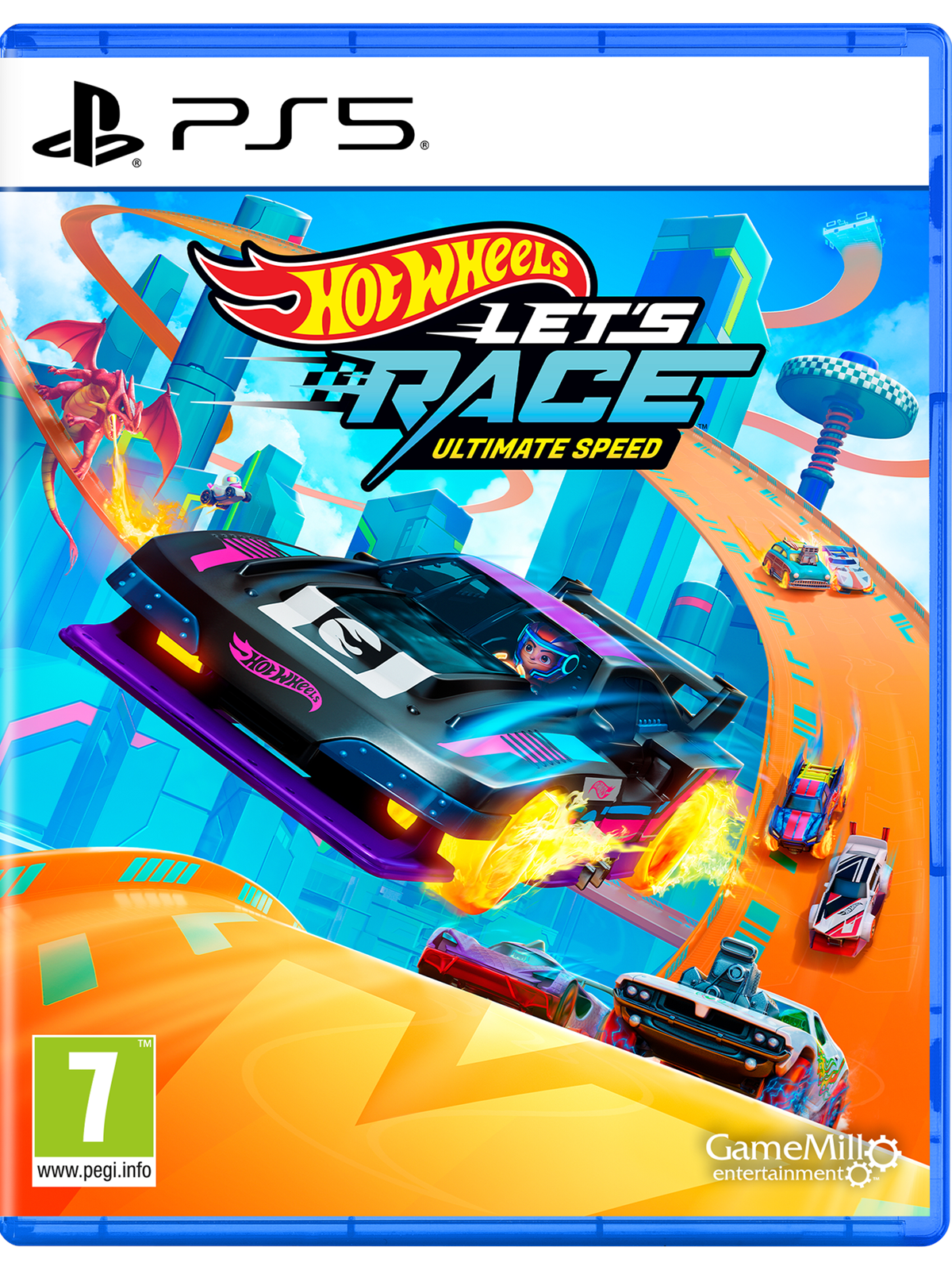 Hot Wheels Let's Race: Ultimate Speed - Sony PlayStation 5 - Rennspiel - PEGI 7