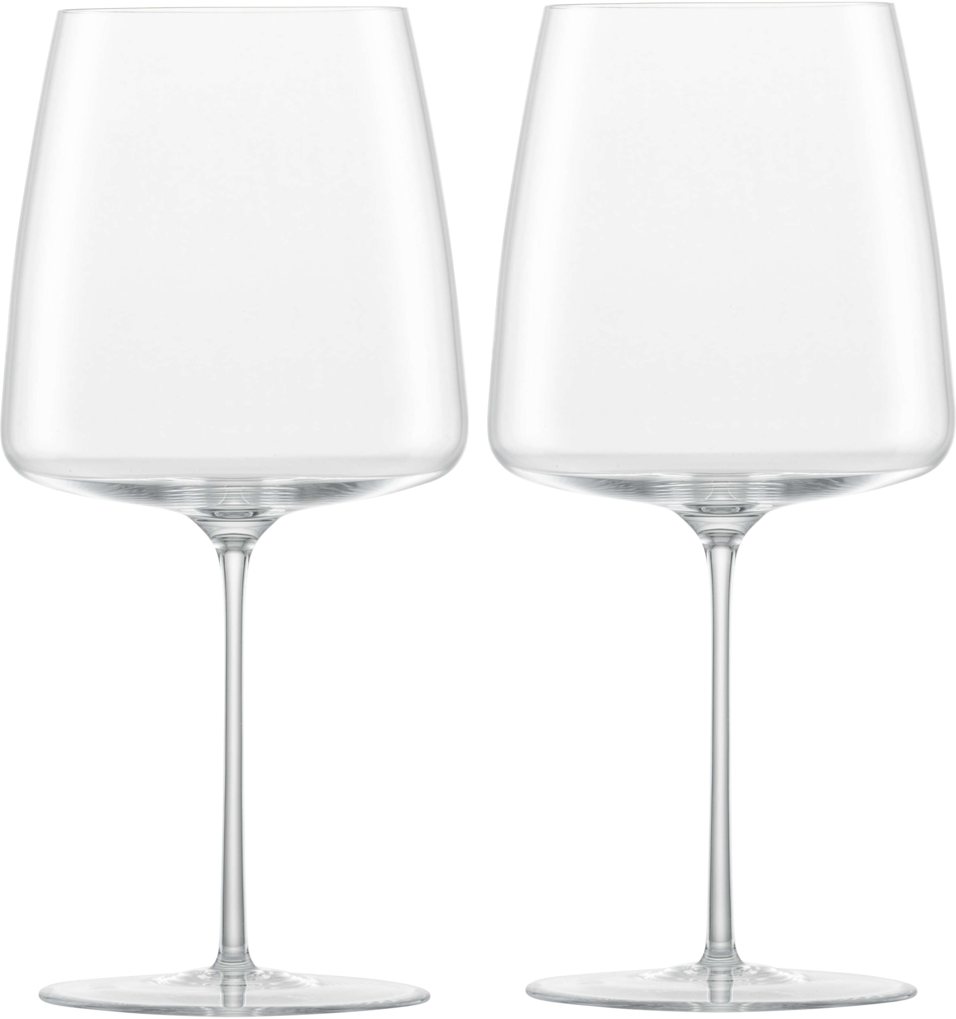 Zwiesel Glas Juego de 2 copas de vino Aterciopelado y Suntuoso Simplify . Cristal