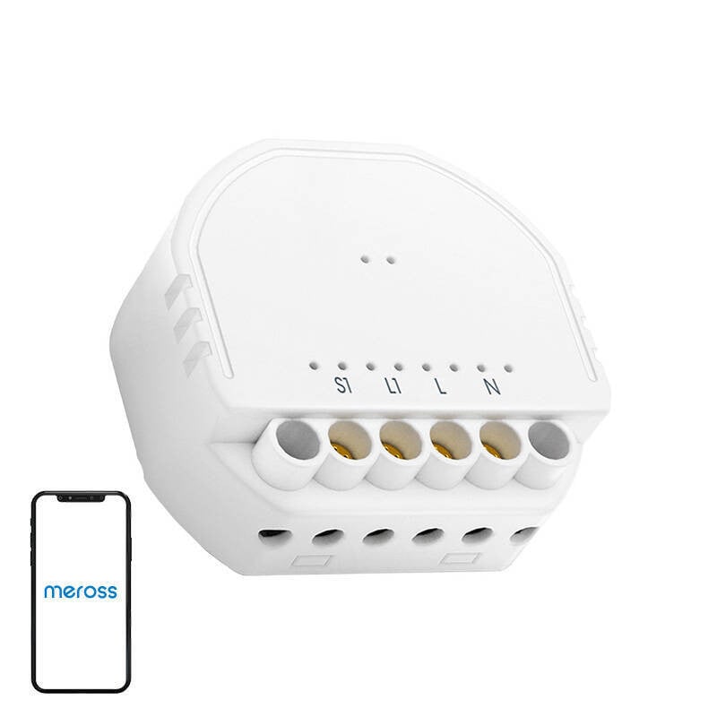 Meross Slimme Wi-Fi Inbouwschakelaar