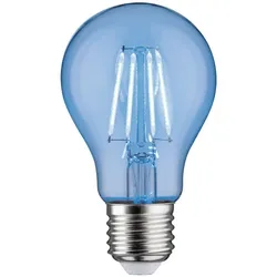 Paulmann 28721 LED Birne Filament E27 230V 40lm 2,2W 1000K Blau