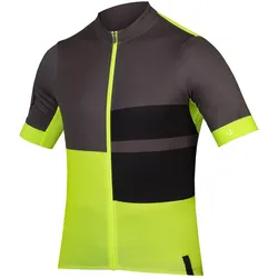 Endura, Herren, Velotrikot, FS260 Print Trikot (kurzarm) (XS), Gelb, XS
