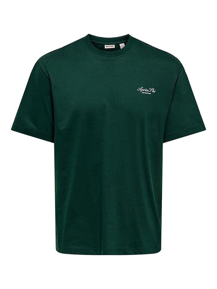 ONLY & SONS Shirt in Dunkelgrün - XL