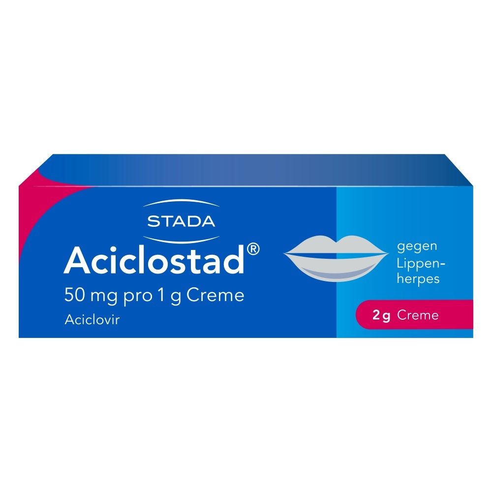 Aciclostad Creme gegen Lippenherpes 2 g
