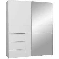 FORTE Schwebetürenschrank Winn2 170 x 200 cm Dekor Weiß