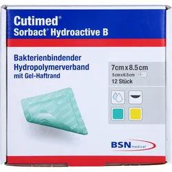 Cutimed 7x8.5 Sorbact Hydroactive B 12 ST