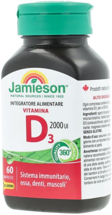 BIOVITA Srl VIT D3 2000UI 60CPR JAMIESON
