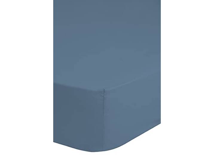 Hip Spannbettlaken Uni 90 x 220 cm Ice Blue