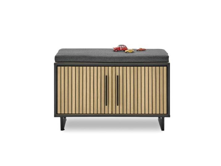 Trendstore Ela Garderobenbank mit Akustikpaneelen Modern, Natur