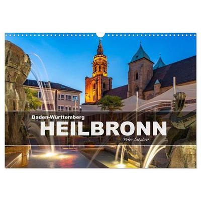 Baden-Württemberg - Heilbronn (Wandkalender 2027 DIN A3 quer), CALVENDO Monatskalender