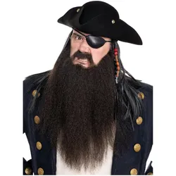 Maskworld Pirat Kostüm Bart Karneval Faschingskostüm Herren