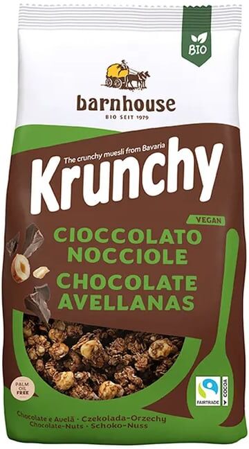 Barnhouse Muesli Krunchy Sun Chocolate Preto 375g