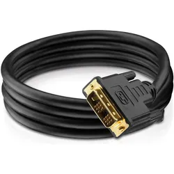 Purelink DisplayPort — DVI (10 m), Videokabel, Schwarz