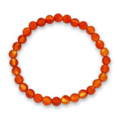 Carneol Edelsteinarmband 6mm, J749-21
