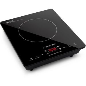 esperanza Kochplatte EKH009 Vesuvius, Induktions-Einzelkochplatte, schwarz, 2000 Watt