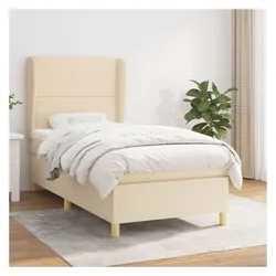 vidaXL, Boxspringbett, Dormonar (Flach mit Nägeln) (90 x 190 cm)