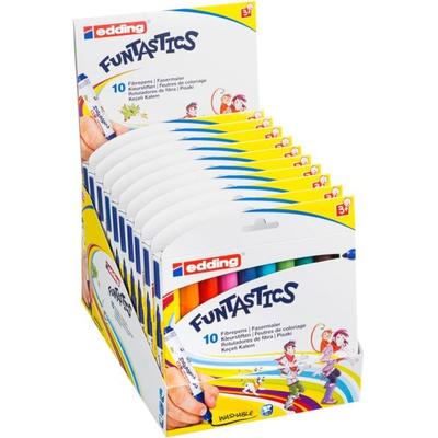 Edding 14 Funtastics Fasermaler sortiert 10St Set