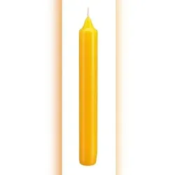 Kopschitz Kerzen Kerzen Leuchterkerzen Gelb (Goldgelb), 250 x 25 mm, 20 Stück