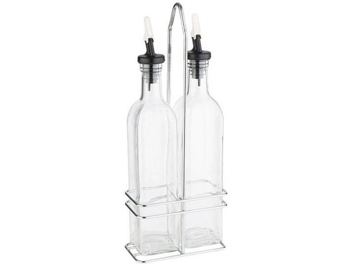 Öl- und Essigspender Aps transparent Glas/Edelstahl/Metall