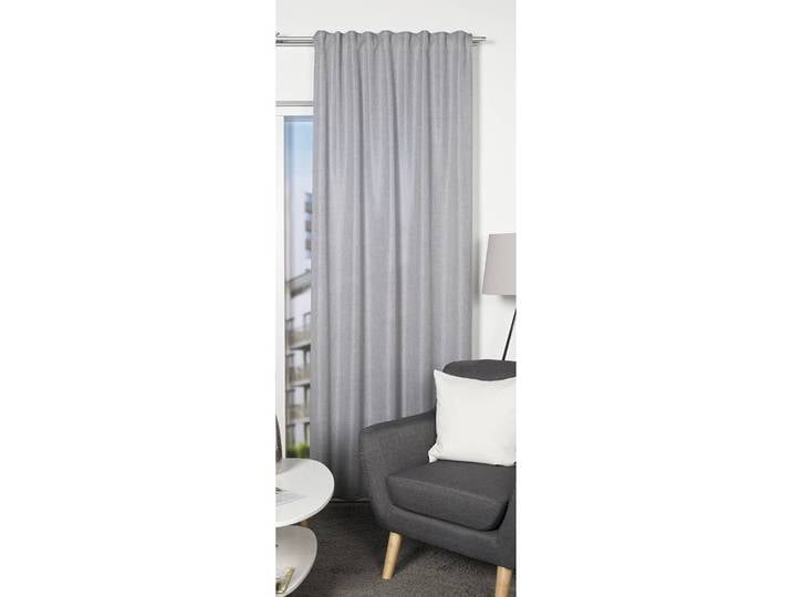 Rideau Oxford 135 x 145cm Gris/Gris