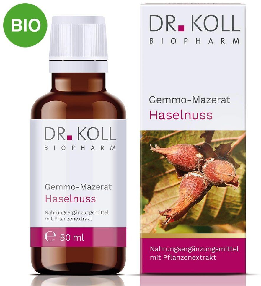 Dr. Koll Gemmo-Mazerat Haselnuss Tropfen