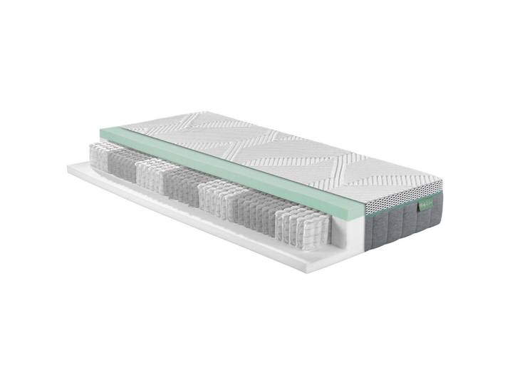 Irisette Taschenfederkernmatratze, H3, 90x190 cm, DIN EN ISO 14001, DIN EN ISO 9001, Bezug abnehmbar/waschbar, klimatisierte Belüftungskanäle, Tragegriffe, atmungsaktiv, schadstoffgeprüft, Schlafzimmer, Matratzen Shop, Matratzen, Taschenfederkernmatratzen