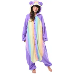 Metamorph Regenbogen Panda Kigurumi (L, M)